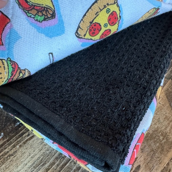 Food-Themed Kitchen3Towel Set &FOOD FUNNIES 36 card jokes4 the whole family🍔🍕🌭🍟🥤 - Picture 5 of 9